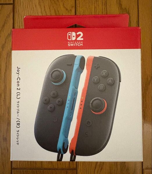 【任天堂純正品】Joy-Con 2 (L) ライトブルー/(R) ライトレッド Nintendo Switch 2