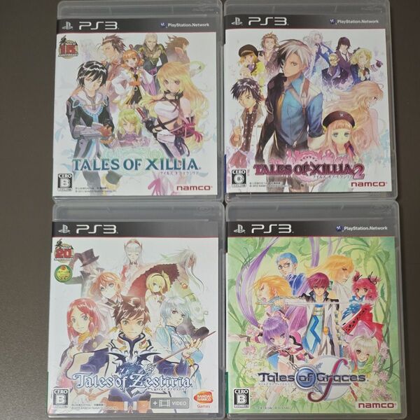 【PS3】 テイルズオブ 4本セット