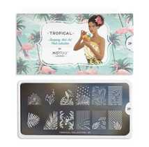 Moyou London ネイルスタンププレート　TROPICAL 29_画像2