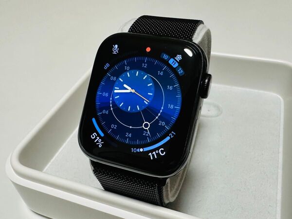 Apple Watch シリーズ4 44mm アップルウォッチ ブラック ステンレススチール