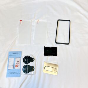 Google Pixel 9 ガラスフィルム レンズ保護フィルム ガイド枠付き 指紋防止