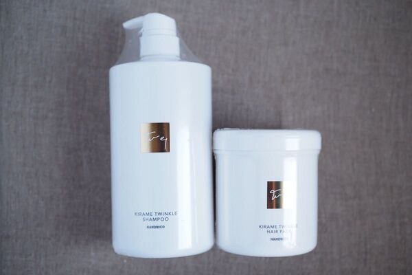 ハホニコ キラメトゥインクル シャンプー 1000ml&ヘアパック 500g