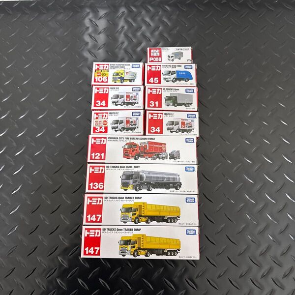 トミカ トラック トレーラー 空箱 UDトラックス ISUZU 日野 トヨタ コレクション