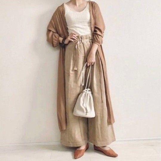 ユニクロ UNIQLO Vネック ロング シャツワンピース とろみ 落ち感 長袖ワンピース 羽織 ドロスト ウエストマーク