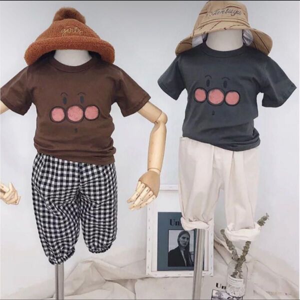 アンパンマン Tシャツ 半袖 韓国子供服 90cm キッズ