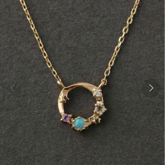 エテ ウインター クリスマス 限定 ルーチェ k10 10k 10金 ネックレス アクセサリー トップ有 ロゴ