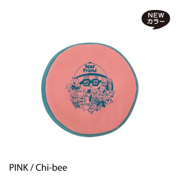 【新品】マンダリンブラザーズ フライングディスクトイフリスビー PINK