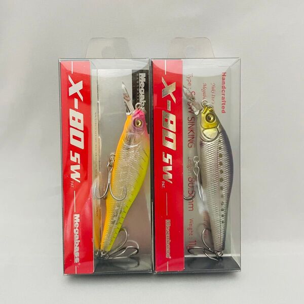 メガバス X-80 SW 2個セット 未開封 ハチマル 限定カラー SP-C
