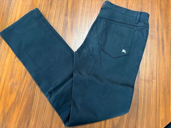 最終値下げ! ◎美品◎ バーバリーブラックレーベル ブラック チノパン 【サイズ70】