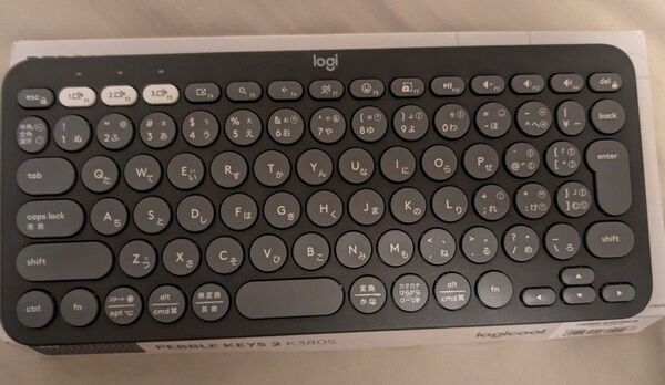 Logicool K380s ワイヤレスキーボード 美品 Bluetooth Pebble Keys