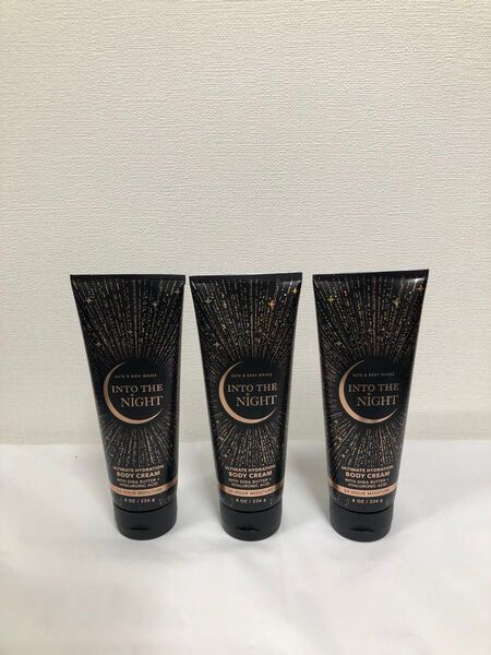 BATH AND BODY WORKS INTO THE NIGHT 3本セットボディークリーム