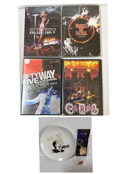 矢沢永吉LIVE DVDの4本セットセットですおまけ付き