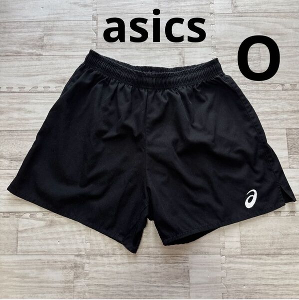 アシックス asics バレーボール ゲームパンツ 黒 ブラック ハーフパンツ バレー 短パン ショートパンツ 練習着 O