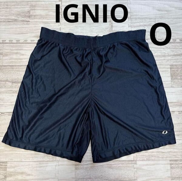 IGNIO イグニオ ネイビー 紺 サッカー フットサル ハーフパンツ O