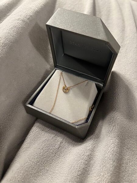 STAR JEWELRY K10ネックレス ゴールド