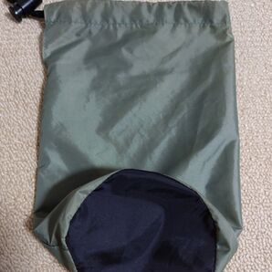 収納袋 巾着袋 カーキ色
