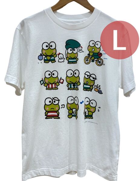 名古屋 限定 ユニクロ けろけろけろっぴ Tシャツ 男女兼用 Lサイズ