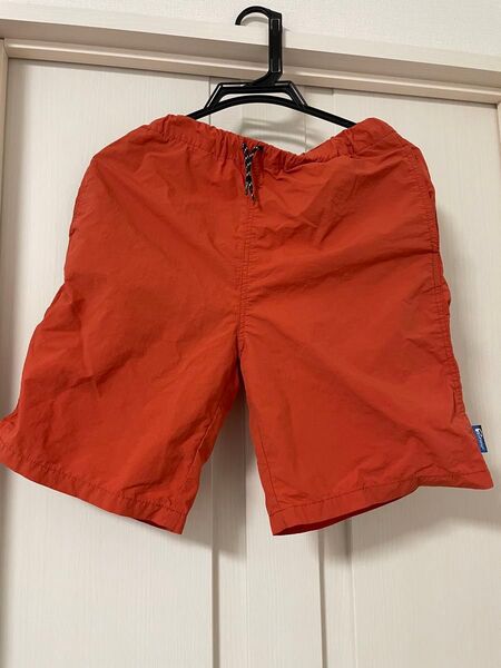 【Penfield】【撥水速乾】ナイロンワッシャー・ショートパンツ 170 オレンジ