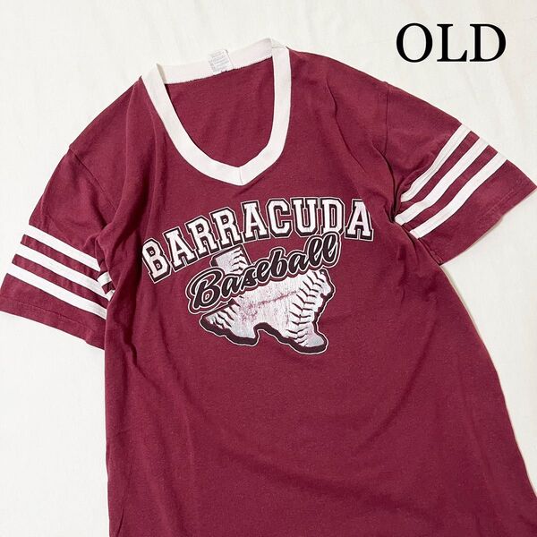 90's~00's OLD BARRACUDA プリントTシャツ US古着