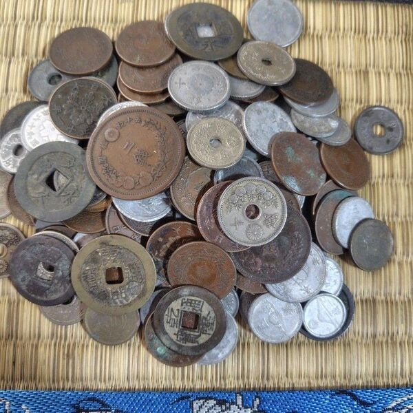 古銭 昔のお金 まとめ売り 渡来銭 150枚以上 文久永宝 寛永通宝