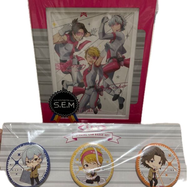 アイドルマスターSideM S.E.M stationeryBOX 缶バッジセット