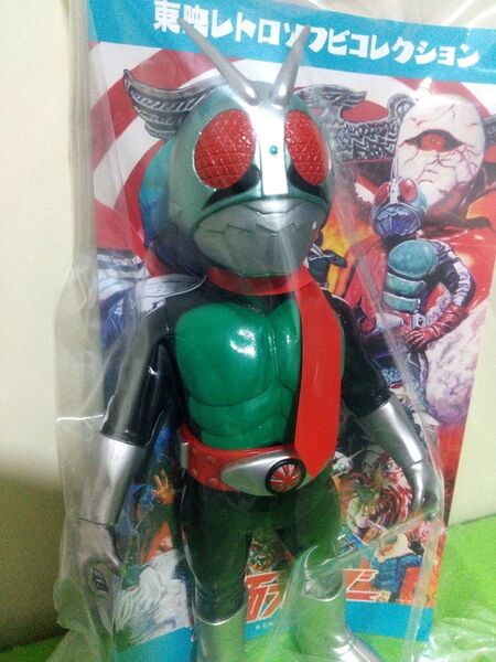 面取れ(仮面ライダー)ダブルライダーソフビ 東映レトロソフビコレクション 新品