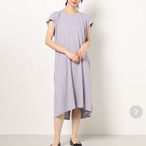 【美品】アングリッド ハーフスリーブカットワンピース