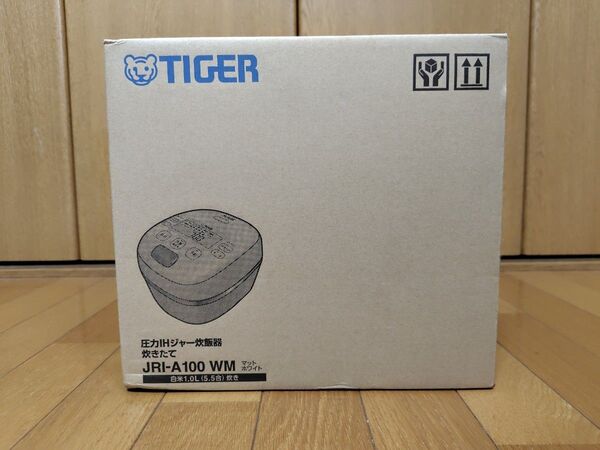 タイガー 圧力IHジャー炊飯器 炊きたて JRI-A100-WM(マットホワイト)