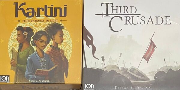 ボードゲーム Third Crusade + Kartini サードクルセイド+カルティニ 英語版