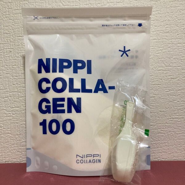 ニッピコラーゲン100×1点 専用スプーン付き 新品 未開封