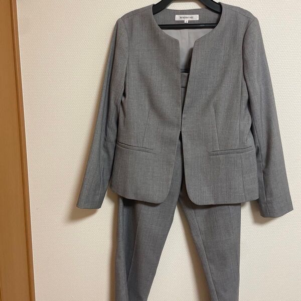NATURAL BEAUTY BASIC セットアップ スーツ グレー M