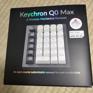 【ほぼ未使用】Keychron Q0 Max 赤軸 カーボンブラック