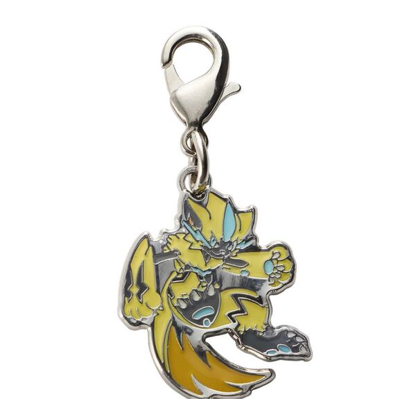 ポケモンセンター 限定 ポケットモンスター キーホルダー 全国ずかん メタルチャーム ゼラオラ