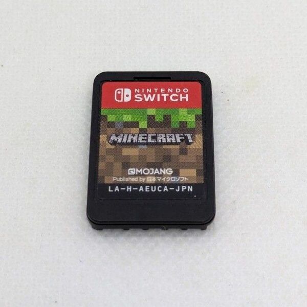 Minecraft マインクラフト Nintendo Switch マイクラ ゲームカードのみ 動作確認済み