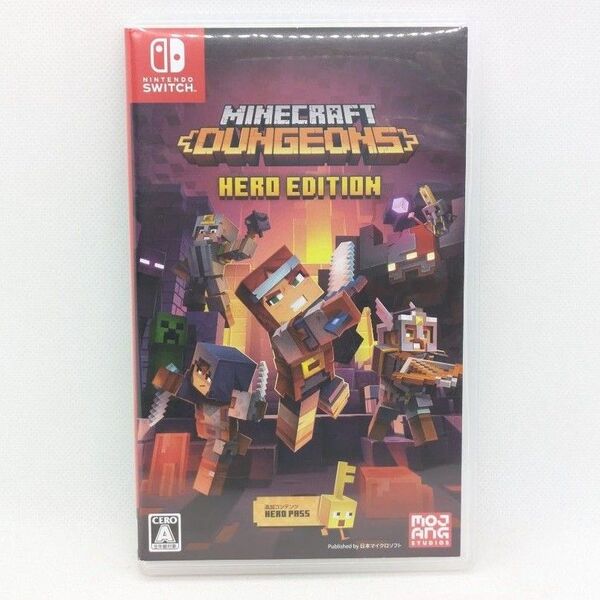 【Switch】 Minecraft Dungeons Hero Edition マインクラフト ダンジョンズ マイクラ