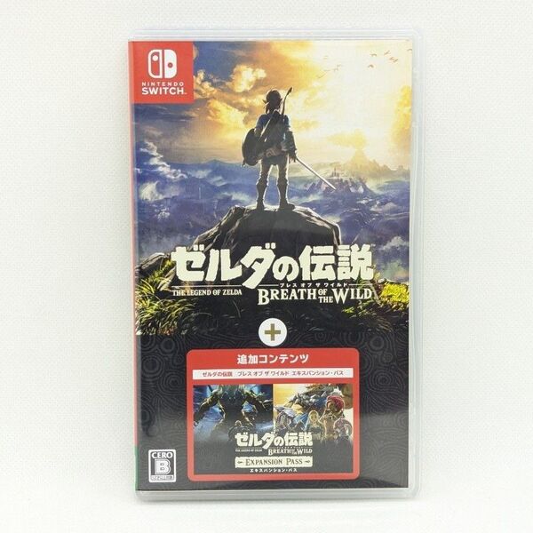 【Switch】 ゼルダの伝説 ブレス オブ ザ ワイルド + エキスパンションパス 動作確認済み