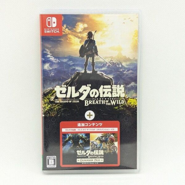 【Switch】 ゼルダの伝説 ブレス オブ ザ ワイルド + エキスパンションパス 動作確認済み