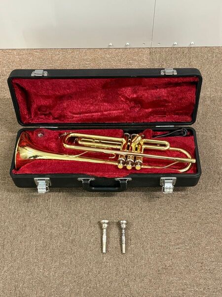 【美品】 YAMAHA ヤマハ トランペット YTR-2321 マウスピース2個付き
