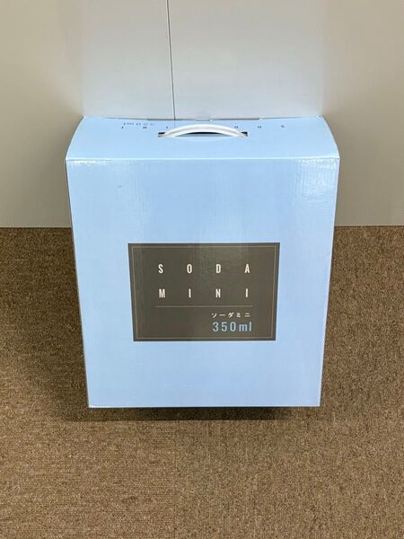【新品】ソーダミニ 350ml 赤 RED 家庭用炭酸水メーカー