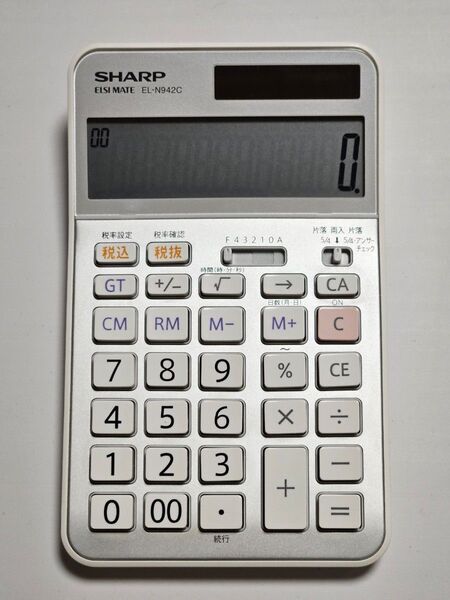 SHARP EL-N942CX EL-N942X 実務電卓 簿記 公認会計士 税理士 経理