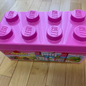 LEGO デュプロ 収納ボックス ピンク