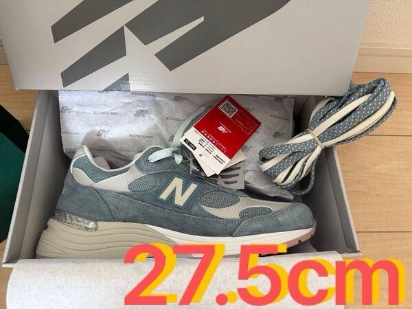 【新品】KITH × New Balance 992 27.5 キス大阪限定 KITH OSAKA(ニューバランス キス 大阪 )