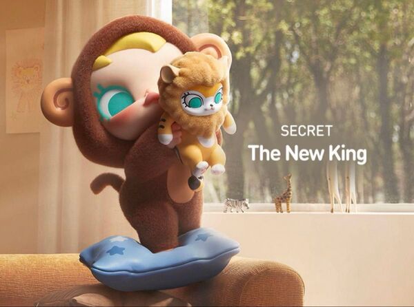 【未開封】POPMART Baby Molly&Baby Tabby The New King