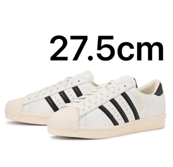27.5cm adidas SUPERSTAR VINTAGE アディダス スーパースター ヴィンテージ ビンテージ 白 ホワイト
