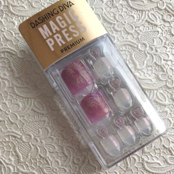 DASHING DIVA MAGICPRESS PEDI 花火 足爪用 マジックプレス ネイルチップ つけ爪 ダッシングディバ