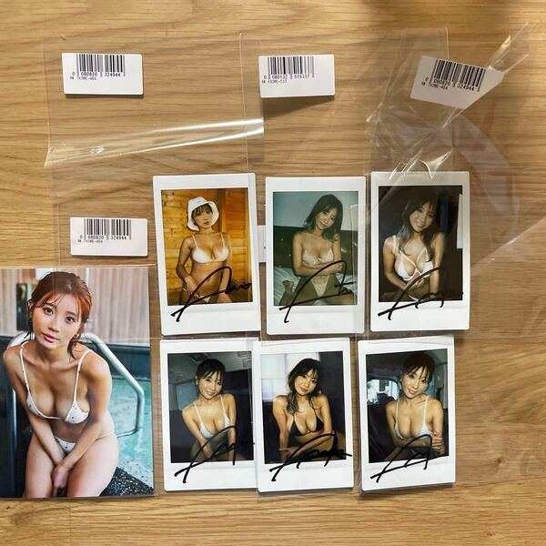 葉月あやdvd購入特典直筆サイン入りチェキセット 生写真 ブルーレイサイン入りジャケット付き