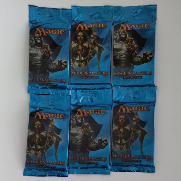 MTG モダンマスターズ2015 ブースターパック 6パックセット 日本語版 新品未開封 マジックザギャザリング