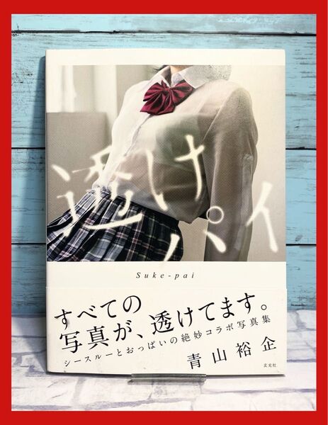【帯付き】 透けパイ 写真集 初版 帯付