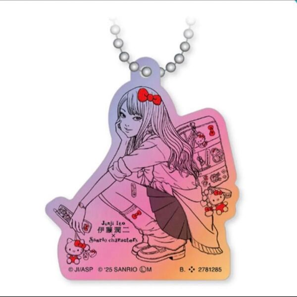 伊藤潤二×サンリオキャラクターズ アクリルチャーム ギャル富江2