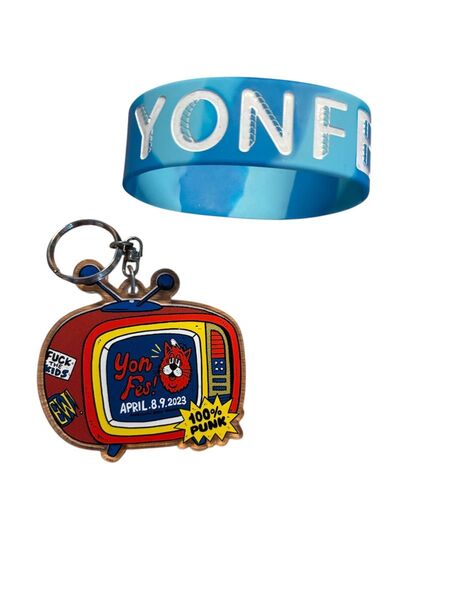 04 Limited Sazabys YONFES2023 キーホルダー ラバーバンド